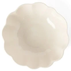 Lotus skål 16 cm krem