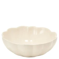 Lotus skål 16 cm krem