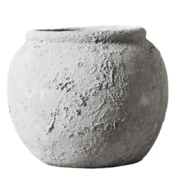 Luna blomsterpotte 25x29 cm grå