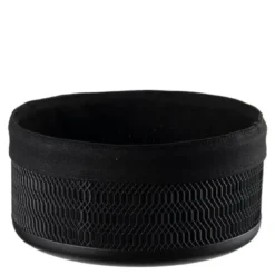 Lundi brødkurv 23 cm netting svart