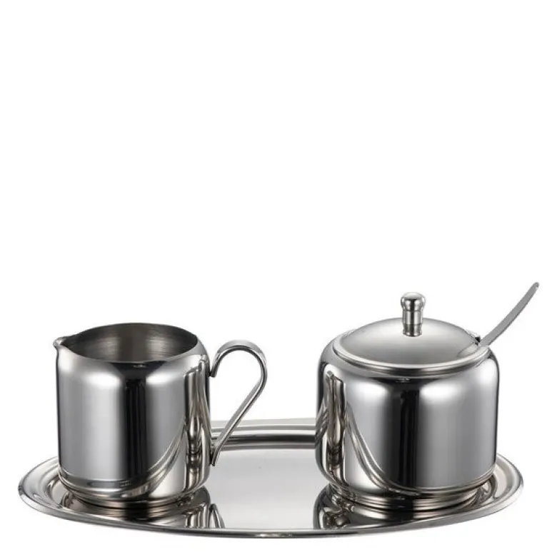 Lundi kaffesett 3 deler 0,16L + 0,2L blank