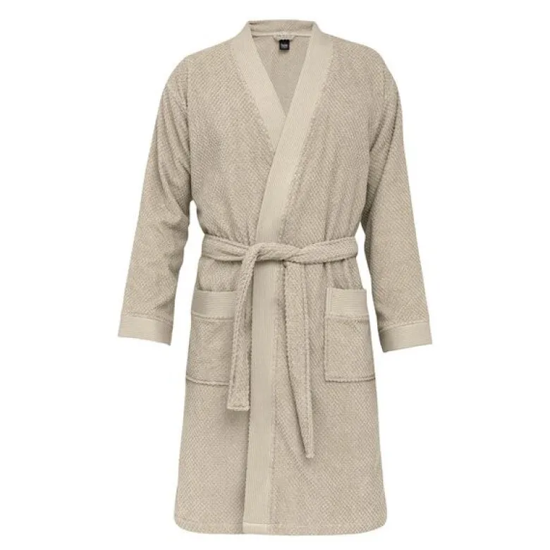Luno morgenkåpe herre S/M beige