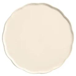 Madeleine serveringsfat rund 31x31 cm Cream