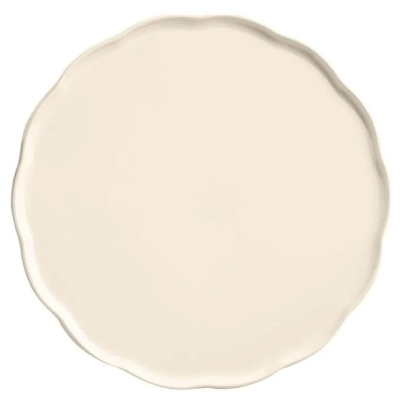 Madeleine serveringsfat rund 31x31 cm Cream
