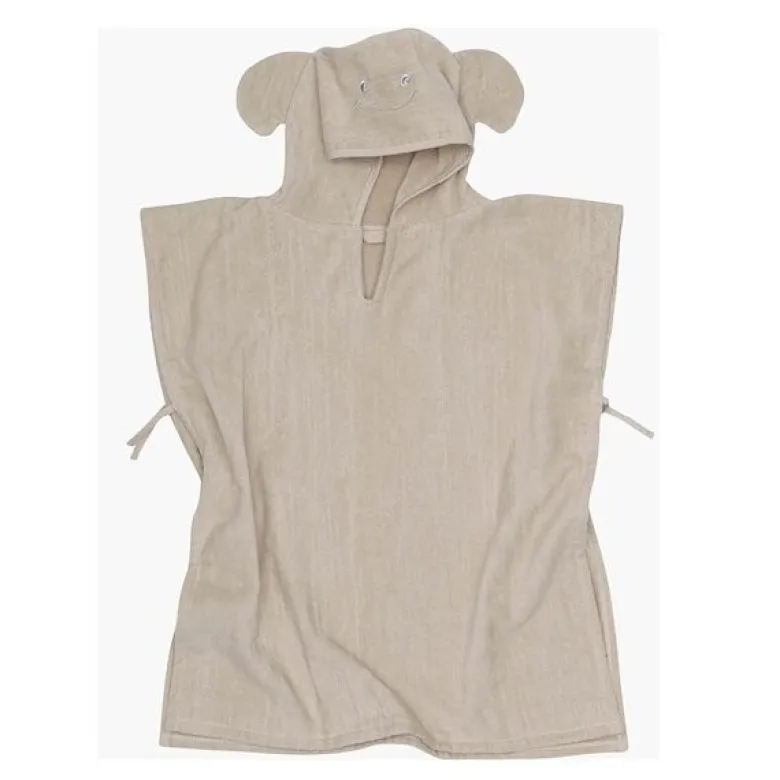 Magic badeponcho barn onesize beige