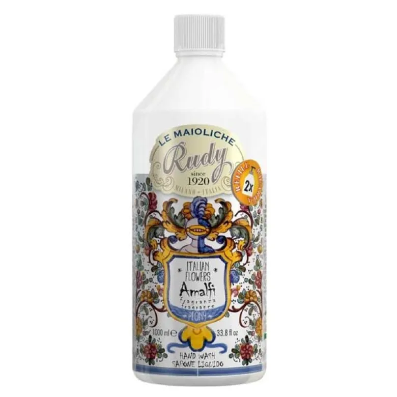 Maioliche refill håndsåpe 1L Amalfi peony