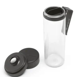 Make & Take vannflaske med sil, 0,5L mørk grå
