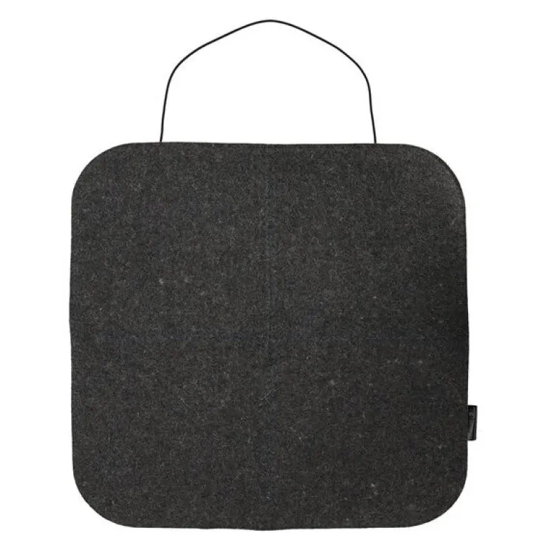 Marka sitteunderlag 43x43 cm svart