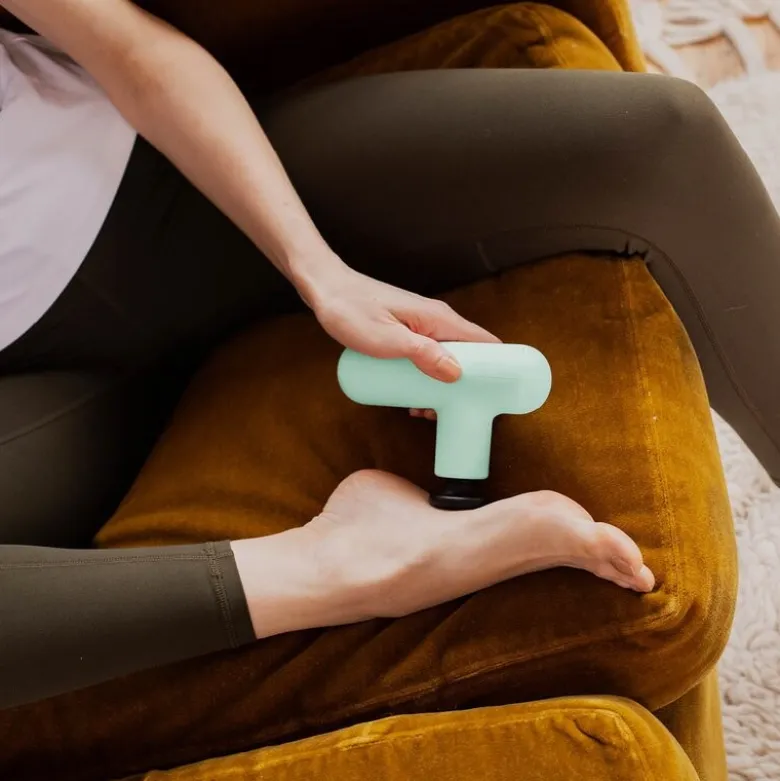 Massasjepistol 16x9 cm mint cream