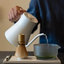 Matcha sett Matte White