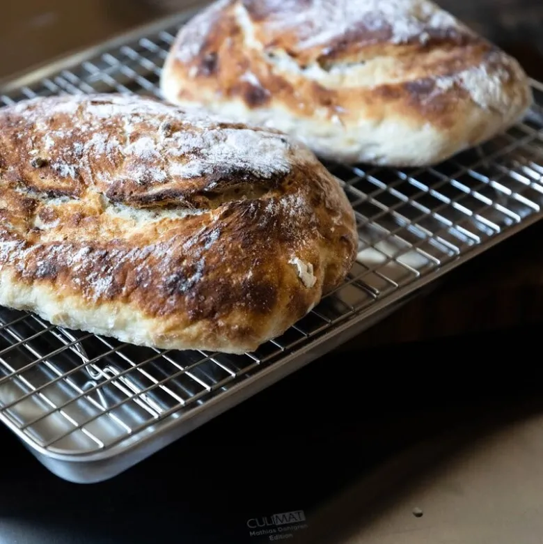 Mathias Dahlgren gastrobrett med rist 4 deler rustfri