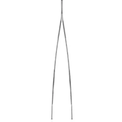 Matpinsett 31 cm børstet stål
