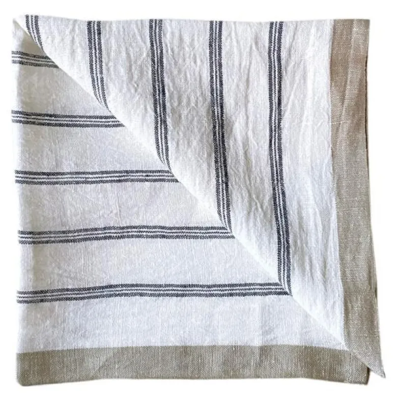 Maya serviett 50x50 cm navy stripe