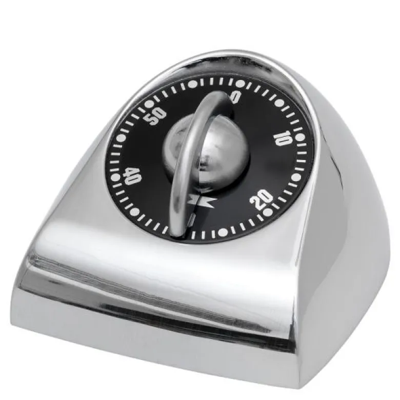 Mekanisk timer 60 min aluminium