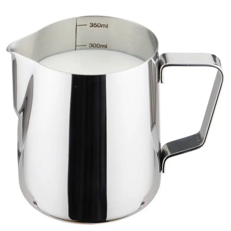 Melkemugge 35 cl stål
