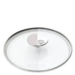 M'360 glasslokk 20 cm klar/stål