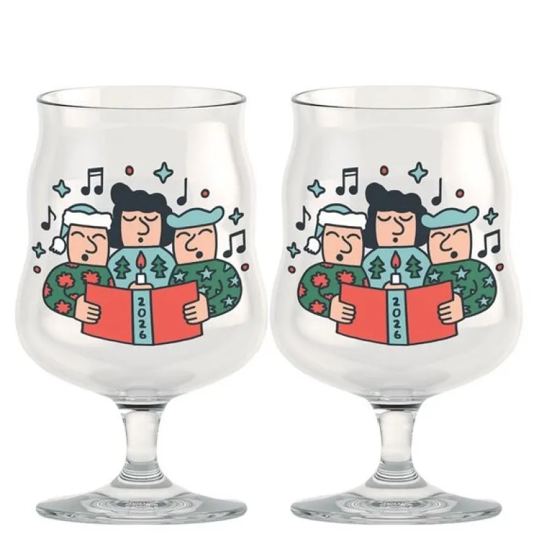 Mikkeller ølglass universal 2026 40 cl 2 stk