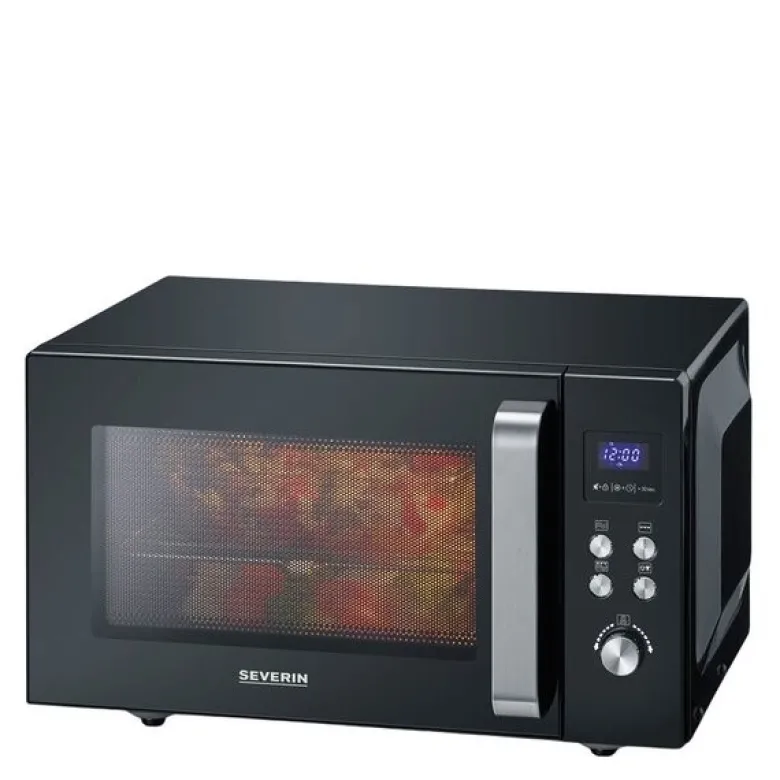 Mikrobølgeovn MW7763 med keramisk bunn og grill 25L 900W