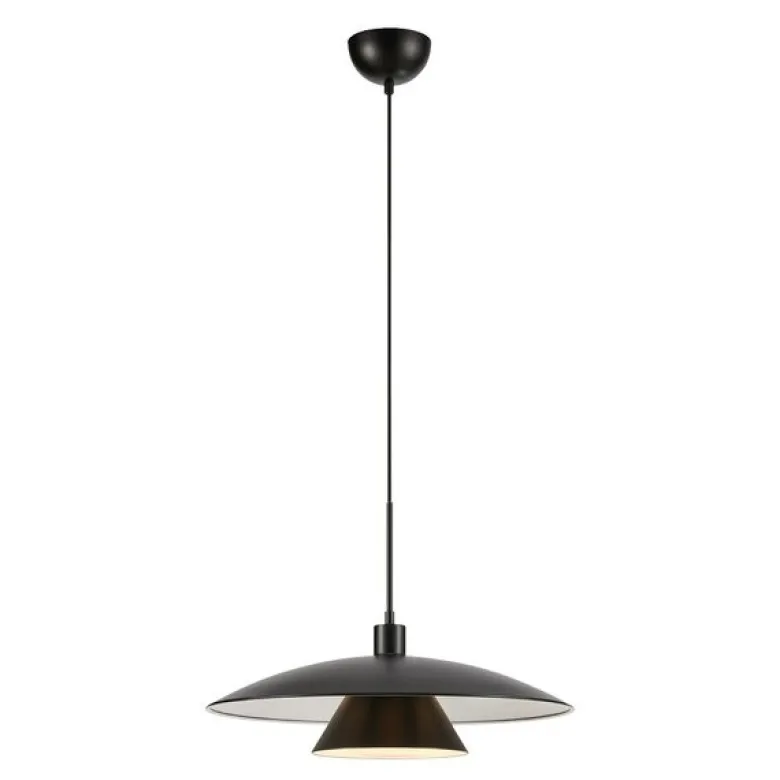Millinge taklampe 50 cm svart matt