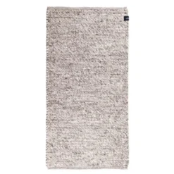 Milo ull gulvløper 70x230 cm melert gråbrun