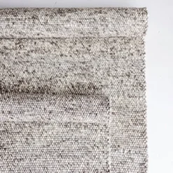 Milo ull gulvteppe 200x290 cm melert gråbrun