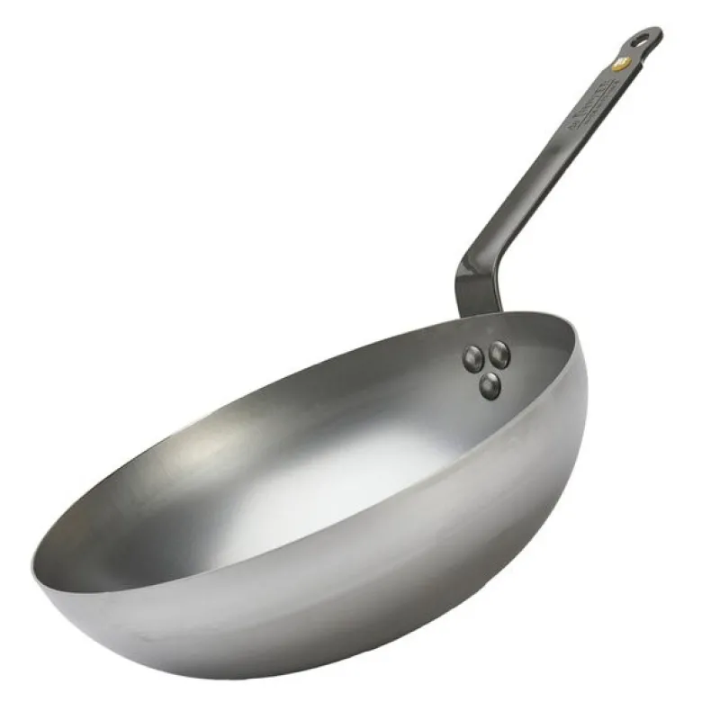 Mineral B wok 28 cm stål