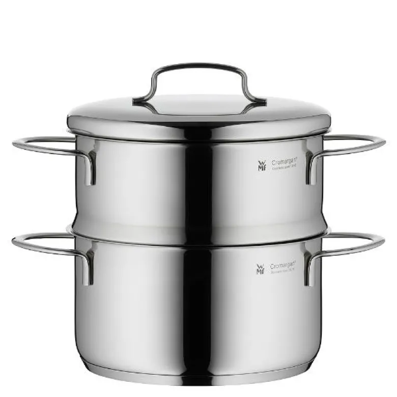 Mini dampkoker med lokk 1,5L 16 cm
