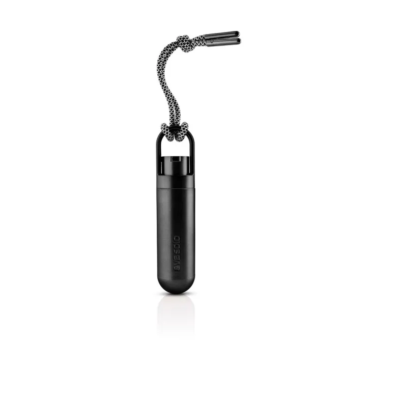 Minidispenser til håndrens 16,5x6 cm svart