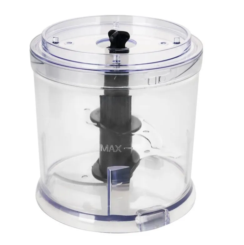 Minihakker med 4 kniver svart