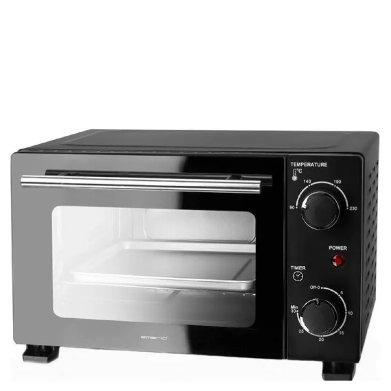 Miniovn MO-124451 10L 41x33 cm svart