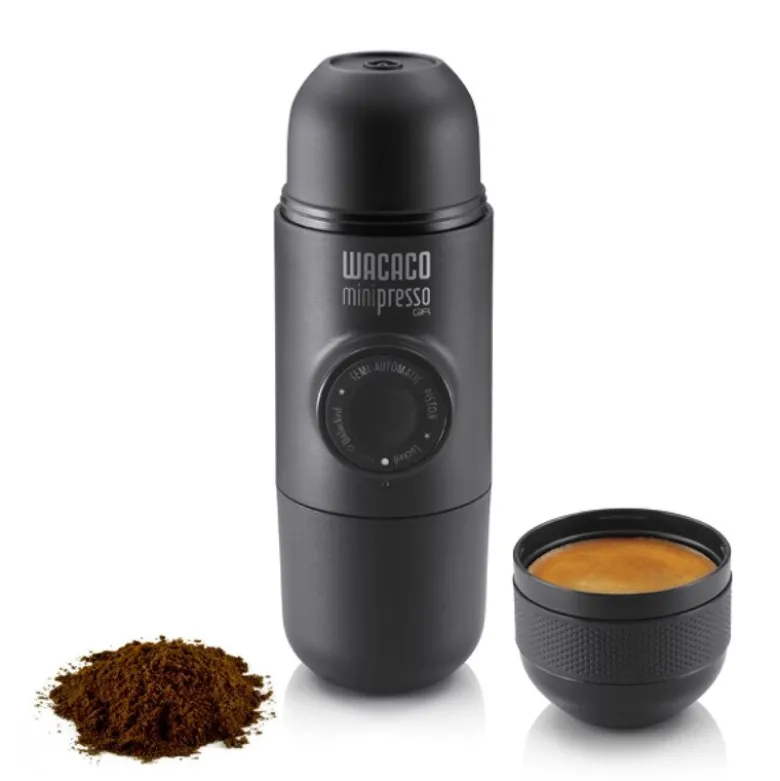 Minipresso GR bærbar espressomaskin svart