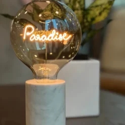 MITB lyspære LED 17 cm Paradise ravfarget
