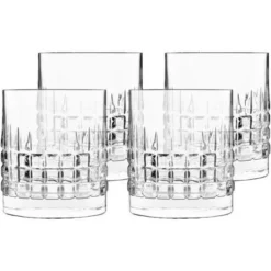 Mixology whiskyglass 38 cl 4 stk