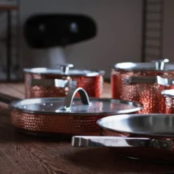 Mjölner XL grytesett 6 deler kobber