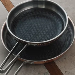 Mjölner YB stekepannesett 2 deler 22+28 cm kobber