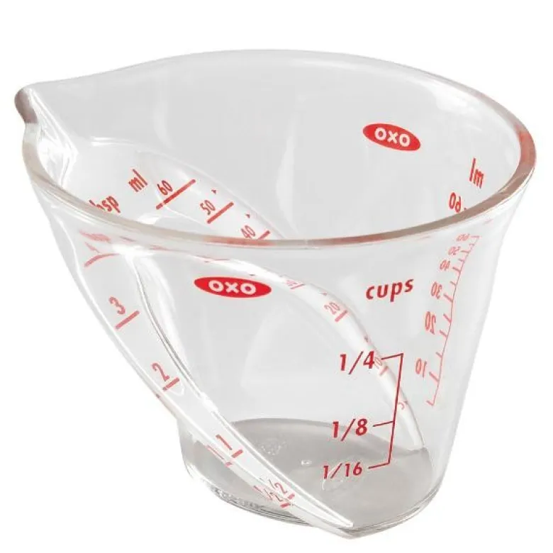 Målebeger mini vinklet 60 ml