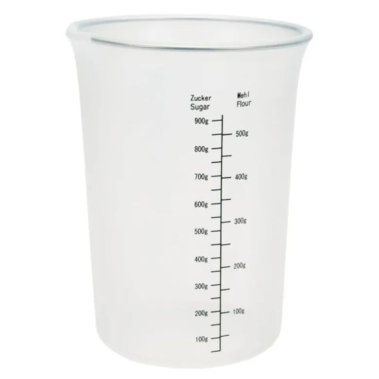 Målebeger silikon 1,0L