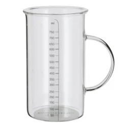 Målemugge 75 cl borosilikatglass