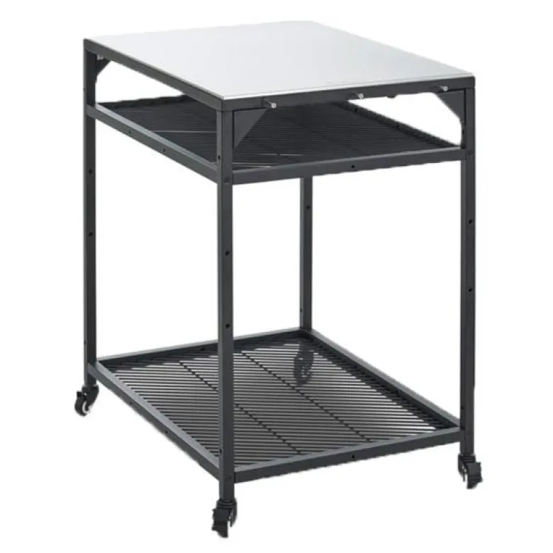 Modulbord til pizzaovn Medium 80x60x90 cm svart