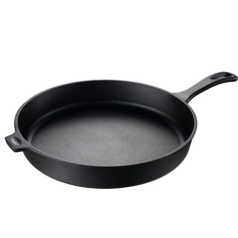 Moi støpejernspanne 24 cm svart