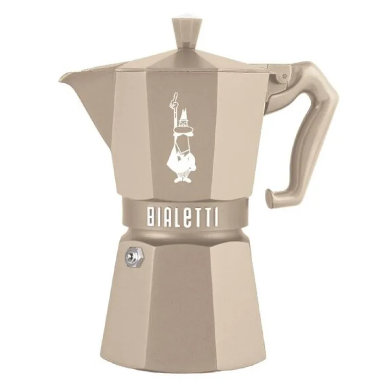 Moka Exclusive espressokoker 6 kopper 27 cl desert