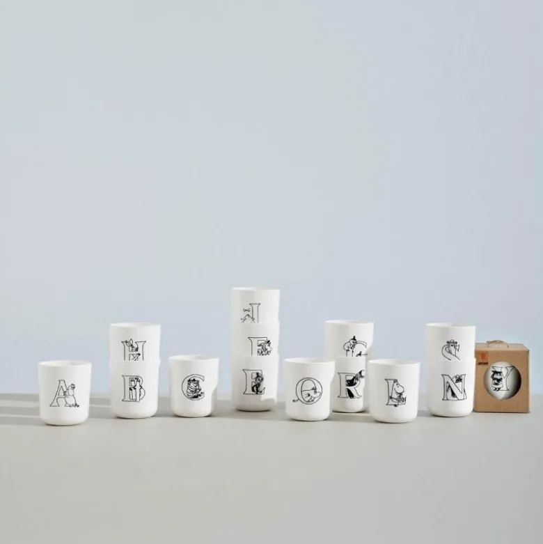 Moomin ABC krus A 20 cl hvit