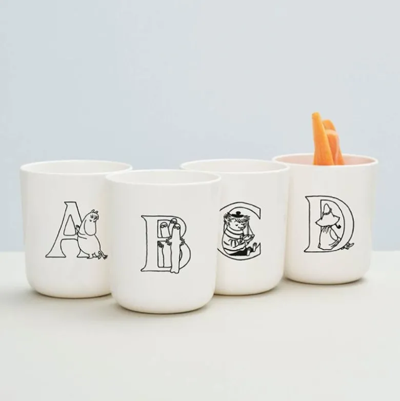 Moomin ABC krus B 20 cl hvit