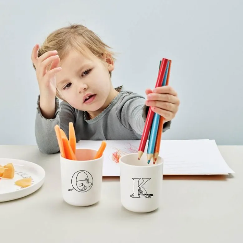 Moomin ABC krus O 20 cl hvit