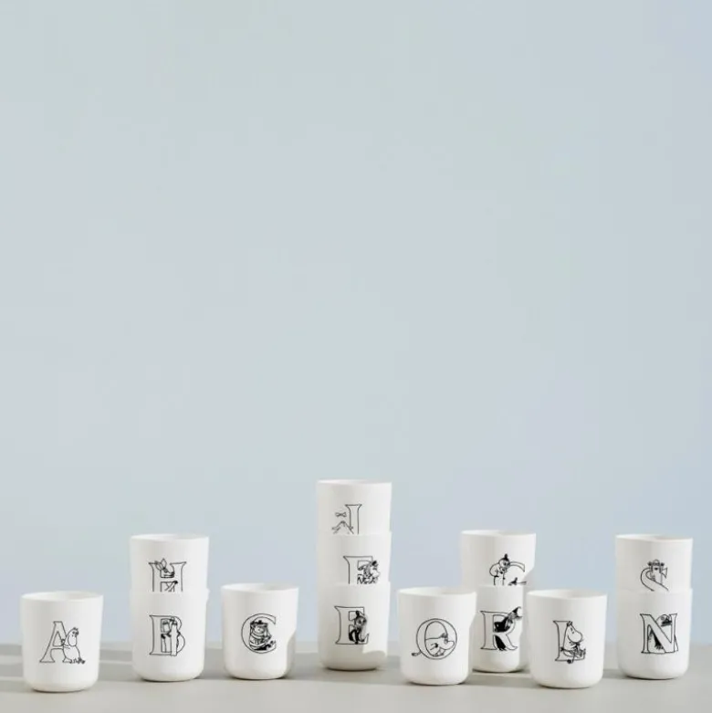 Moomin ABC krus R 20 cl hvit