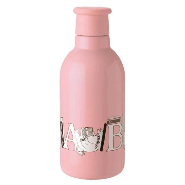 Moomin ABC termoflaske 0,5L salmon