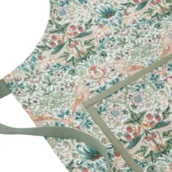Morris & Co forkle Strawberry Thief Cochineal/Willow 70x95 cm