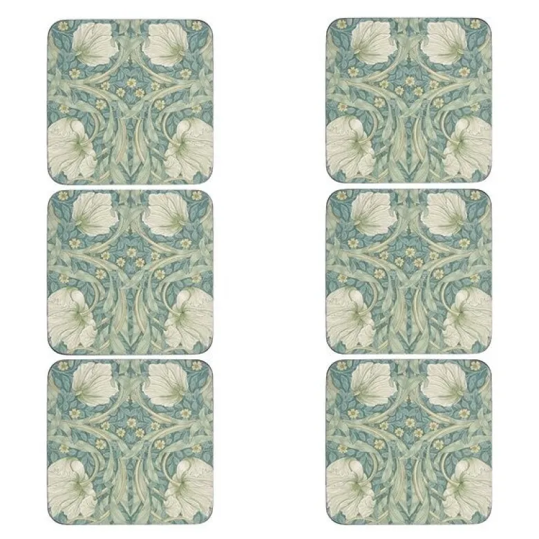 Morris & Co Pimpernel glassunderlag 6 stk