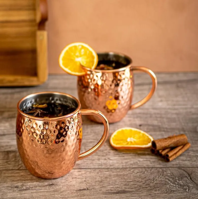 Moscow Mule krus 55 cl 2 stk kobber