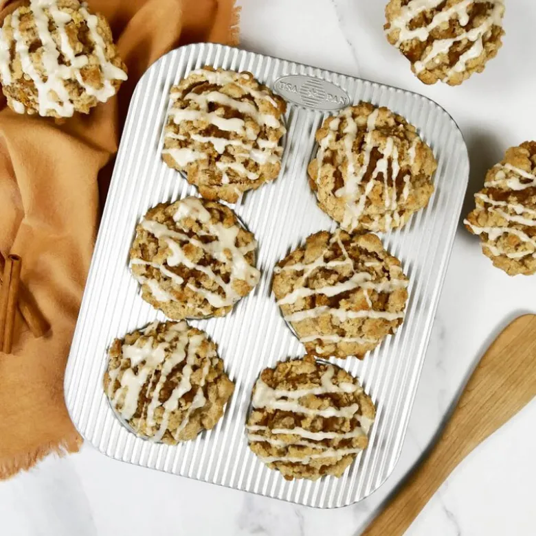 Muffinsform 6 muffins aluminisert stål